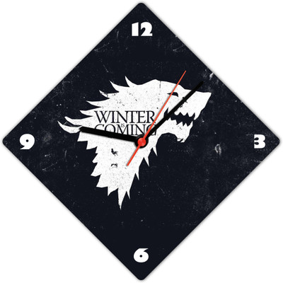 40% OFF on Lovely Collection Game Of thrones Analog Wall Clock Multicolor