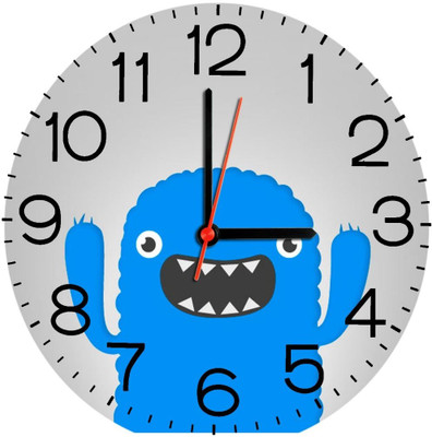23% OFF on Ellicon B167 Funny Cartoon Analog Wall Clock White 23% OFF on Ellicon B167 Funny Cartoon Analog Wall Clock White