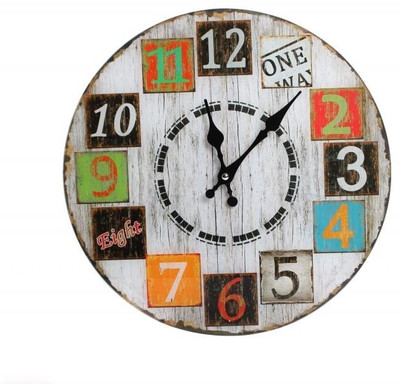 10% OFF on Fennel Glass Analog Wall Clock Multicolor 10% OFF on Fennel Glass Analog Wall Clock Multicolor