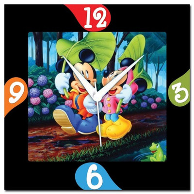 72% OFF on Amore Mickey And Minnie Mouse Analog Wall Clock Multicolor 72% OFF on Amore Mickey And Minnie Mouse Analog Wall Clock Multicolor