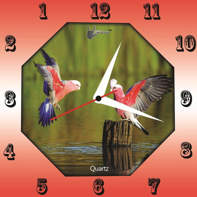 55% OFF on Lycans Anti 0041 Analog Wall Clock Green, Red 55% OFF on Lycans Anti 0041 Analog Wall Clock Green, Red