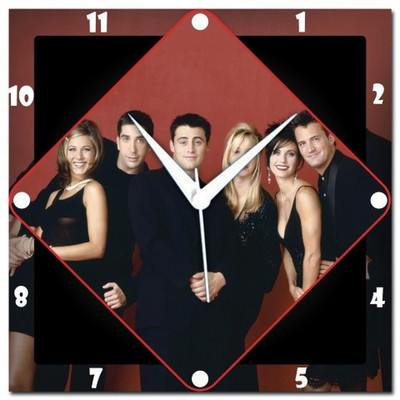 70% OFF on WebPlaza Friends Analog Wall Clock Multicolor