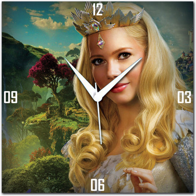 72% OFF on Amore Michelle Williams Oz The Great And Powerful Analog Wall Clock Multicolor