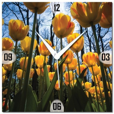 70% OFF on WebPlaza beautiful 417 Analog Wall Clock Multicolor