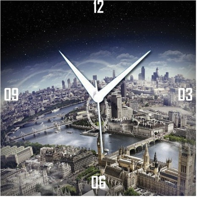 70% OFF on WebPlaza beautiful 497 Analog Wall Clock Multicolor