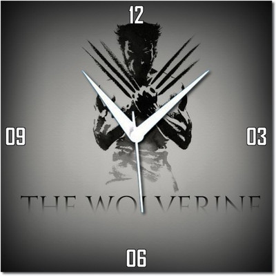 70% OFF on WebPlaza The Wolcerine Analog Wall Clock Gray