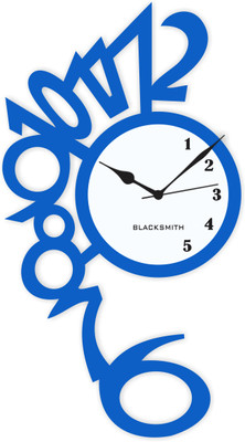 31% OFF on Blacksmith Stylized Numbers Blue Analog Wall Clock Light Blue 31% OFF on Blacksmith Stylized Numbers Blue Analog Wall Clock Light Blue