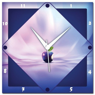70% OFF on WebPlaza Divine Apple Analog Wall Clock Multicolor