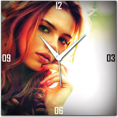 70% OFF on WebPlaza Copper Hair Analog Wall Clock Multicolor 70% OFF on WebPlaza Copper Hair Analog Wall Clock Multicolor