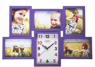 7% OFF on Smile2u Retailers Quartz Analog Wall Clock Purple 7% OFF on Smile2u Retailers Quartz Analog Wall Clock Purple