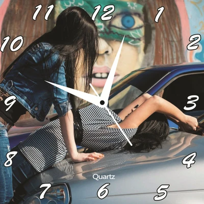 61% OFF on Lycans Girls Analog Wall Clock Silver, Black 61% OFF on Lycans Girls Analog Wall Clock Silver, Black