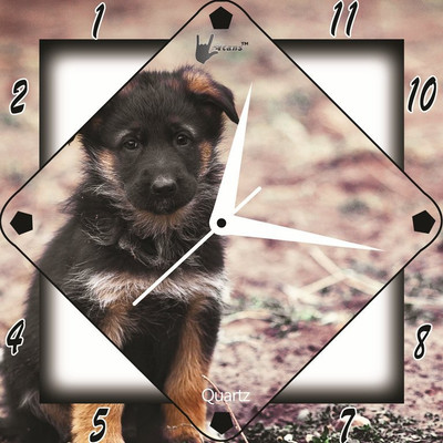 55% OFF on Lycans aNTI 0143 Analog Wall Clock White, Black