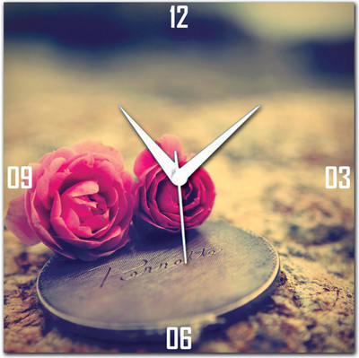 72% OFF on Amore Rose 2 Analog Wall Clock Multicolor 72% OFF on Amore Rose 2 Analog Wall Clock Multicolor