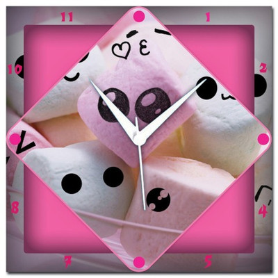 72% OFF on Amore Cute Marshmallows Analog Wall Clock Multicolor 72% OFF on Amore Cute Marshmallows Analog Wall Clock Multicolor