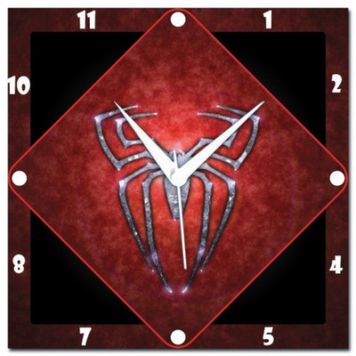 72% OFF on Amore Spiderman 107609 Analog Wall Clock Brown