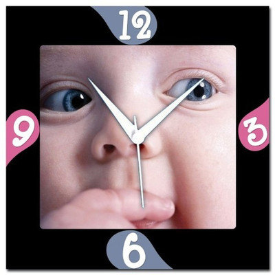 70% OFF on WebPlaza Cute Baby Analog Wall Clock Multicolor 70% OFF on WebPlaza Cute Baby Analog Wall Clock Multicolor