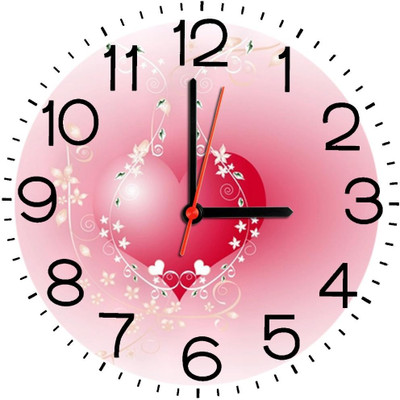 23% OFF on Ellicon B340 Love Heart Analog Wall Clock Multicolor 23% OFF on Ellicon B340 Love Heart Analog Wall Clock Multicolor