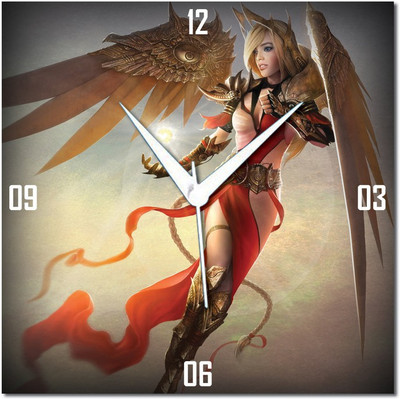 70% OFF on WebPlaza beautiful 87 Analog Wall Clock Multicolor