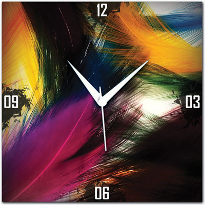 70% OFF on WebPlaza Abstract Colorful Art Analog Wall Clock Multicolor 70% OFF on WebPlaza Abstract Colorful Art Analog Wall Clock Multicolor