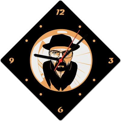 40% OFF on Lovely Collection Breaking Bad Analog Wall Clock Multicolor