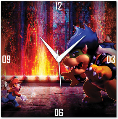 70% OFF on WebPlaza Future Mario Analog Wall Clock Multicolor