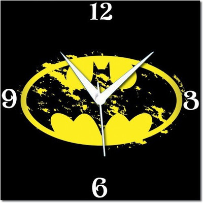 70% OFF on WebPlaza Batman Analog Wall Clock Black, Yellow 70% OFF on WebPlaza Batman Analog Wall Clock Black, Yellow