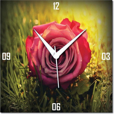 72% OFF on Amore Trendy 118727 Analog Wall Clock White