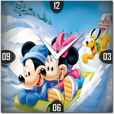 72% OFF on Amore Mickey Mouse 113648 Analog Wall Clock Multicolor 72% OFF on Amore Mickey Mouse 113648 Analog Wall Clock Multicolor