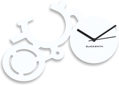 18% OFF on Blacksmith White By Cycle Analog Wall Clock White 18% OFF on Blacksmith White By Cycle Analog Wall Clock White