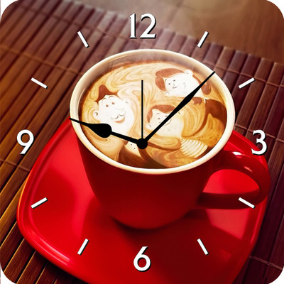 50% OFF on FurnishFantasy Cup of Coffee Analog Wall Clock Multicolor 50% OFF on FurnishFantasy Cup of Coffee Analog Wall Clock Multicolor