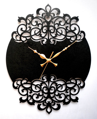 Kwardrobe Modroyal Analog Wall Clock Black Kwardrobe Modroyal Analog Wall Clock Black