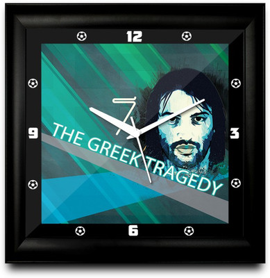 73% OFF on ShopMantra Samaras Greece Football Square Analog Wall Clock Black 73% OFF on ShopMantra Samaras Greece Football Square Analog Wall Clock Black