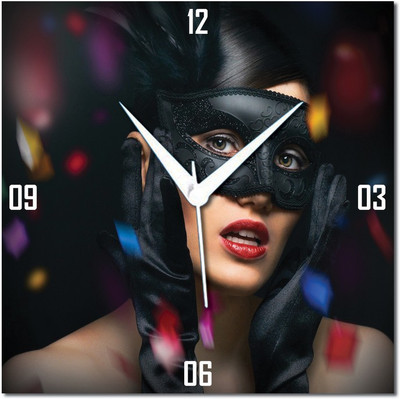 70% OFF on WebPlaza beautiful 10 Analog Wall Clock Multicolor