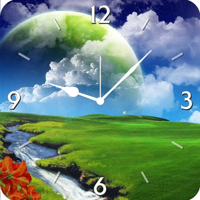 50% OFF on FurnishFantasy Fantasy Landscape Analog Wall Clock Multicolor 50% OFF on FurnishFantasy Fantasy Landscape Analog Wall Clock Multicolor