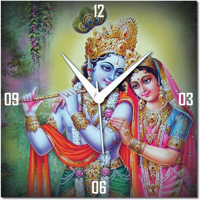 70% OFF on WebPlaza beautiful 346 Analog Wall Clock Multicolor