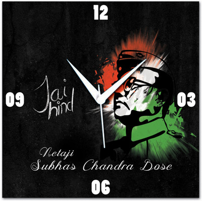 72% OFF on Amore Jai Hind Analog Wall Clock Multicolor