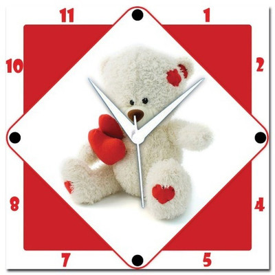 70% OFF on WebPlaza Love Teddy Analog Wall Clock Multicolor 70% OFF on WebPlaza Love Teddy Analog Wall Clock Multicolor