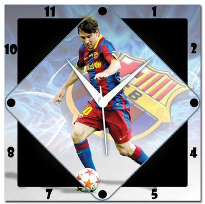 72% OFF on Amore Messi 107617 Analog Wall Clock Multicolor