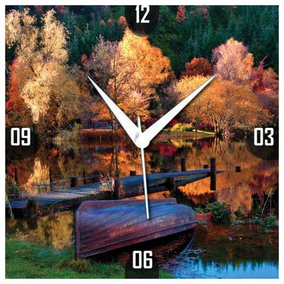 70% OFF on WebPlaza beautiful 496 Analog Wall Clock Multicolor