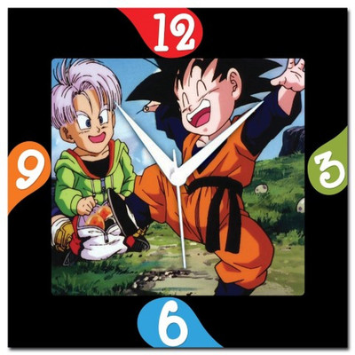 72% OFF on Amore Dragon Ball Z 107285 Analog Wall Clock Multicolor