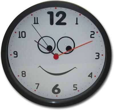 Kairos Googly Eye Analog Wall Clock White, Black Kairos Googly Eye Analog Wall Clock White, Black