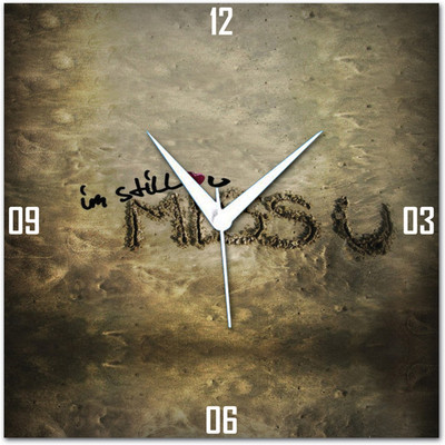 72% OFF on Amore I Miss U Analog Wall Clock Multicolor 72% OFF on Amore I Miss U Analog Wall Clock Multicolor