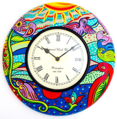47% OFF on Purpledip Abstract Art Analog Wall Clock Multicolor 47% OFF on Purpledip Abstract Art Analog Wall Clock Multicolor