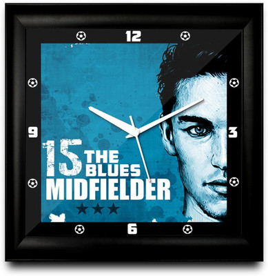 73% OFF on ShopMantra Jesus Navas Footballer Square Analog Wall Clock Black