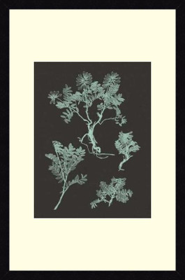 25% OFF on ART4U Mint and Charcoal Study II - Framed Print 24 inch x 36 inch 36 inch X inch 24, Multicolor