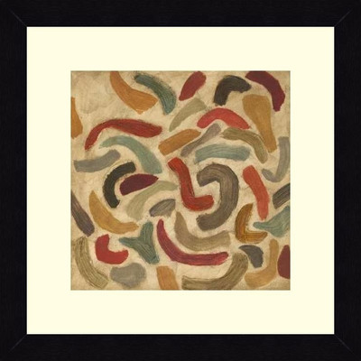 19% OFF on ART4U Exuberance I - Framed Print 16 inch x 16 inch 16 inch X inch 16, Multicolor