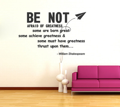 20% OFF on Highbeam Studio Shakespeare Quote - Small Black