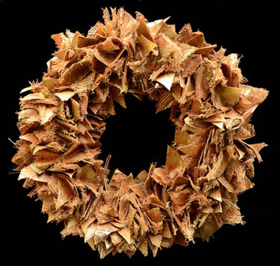 16% OFF on Exotic Creations Browny Forest - Dried flower wreath Multicolor