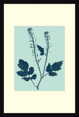 25% OFF on ART4U Indigo and Mint Botanical Study I - Framed Print 24 inch x 36 inch 36 inch X inch 24, Multicolor