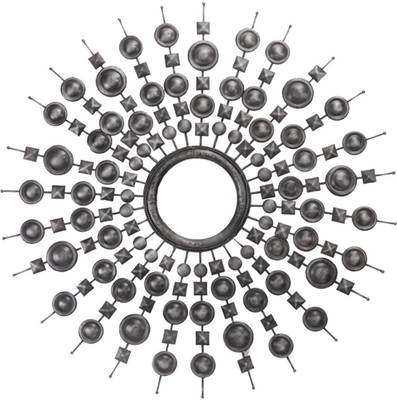 Goyal India Antique Zinc Wall Décor (Black, 83670)